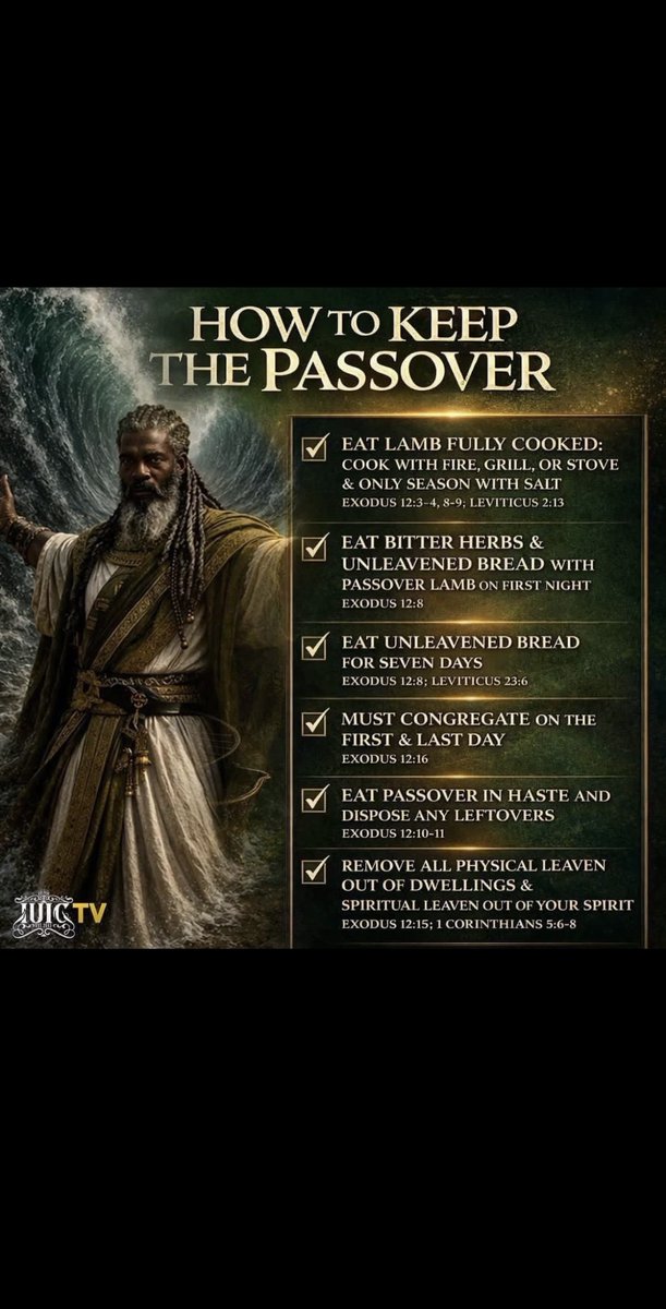 IUIC_ANTIGUA's tweet photo. Passover is approaching! Are you ready? Here is your guide for keeping Passover
Like👍, share and subscribe✅ to IUIC Antigua 👇🏾 on Youtube below!!!
https://t.co/YLQAlnlBP2
#iuic #passover #feastofunleavenedbread #antigua #antiguaandbarbuda #stjohns #blacks #hispanics #latinos https://t.co/0cbjKHqgtu