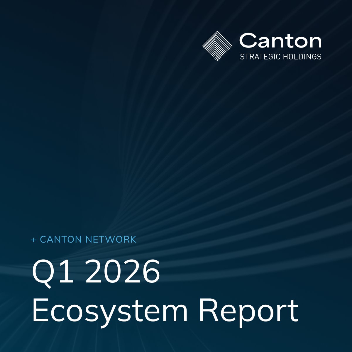 NEW: The <a href="/CantonStrategic/">Canton Strategic Holdings</a> Q1 <a href="/CantonNetwork/">Canton Network</a> Ecosystem Report is now live. cantonstrategic.com/quarterly-rese…

For a deeper dive into the report and the network's continued evolution, join us April 22 at 10am ET for a live webinar with our own <a href="/MarkWendlandCSH/">Mark Wendland</a>, <a href="/wesarn_real/">W Eric Saraniecki</a> of <a href="/digitalasset/">Digital Asset</a>,