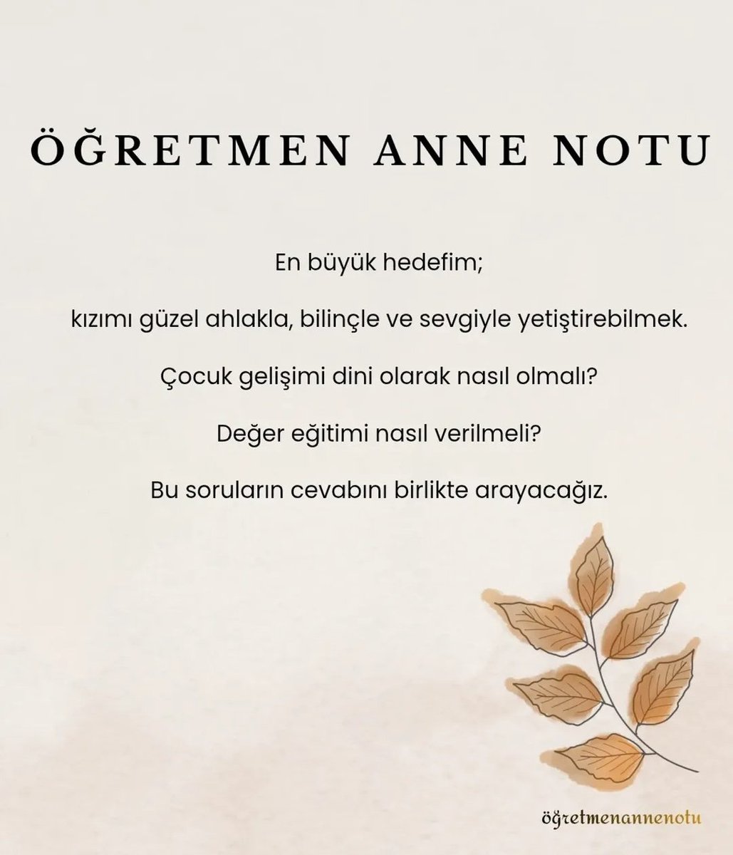 ogrtmenannenotu's tweet photo. Merhaba! 👋
Bu sayfa; çocuklara ve annelere değerleri sevgi ve merhamet diliyle aktarmak için var.Hikâyeler, karikatürler ve mini etkinliklerle hem öğrenmeye hem de birlikte gelişmeye çalışacağız.
Çünkü değerler anlatılmaz, yaşatılır. 
Takipte kalın, birlikte öğrenelim! https://t.co/bUgq2zibbZ