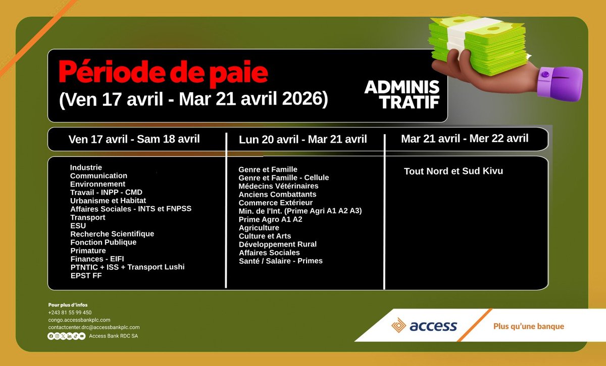 Access Bank RDC SA ★★ (@accessbankdrc) / Posts / X