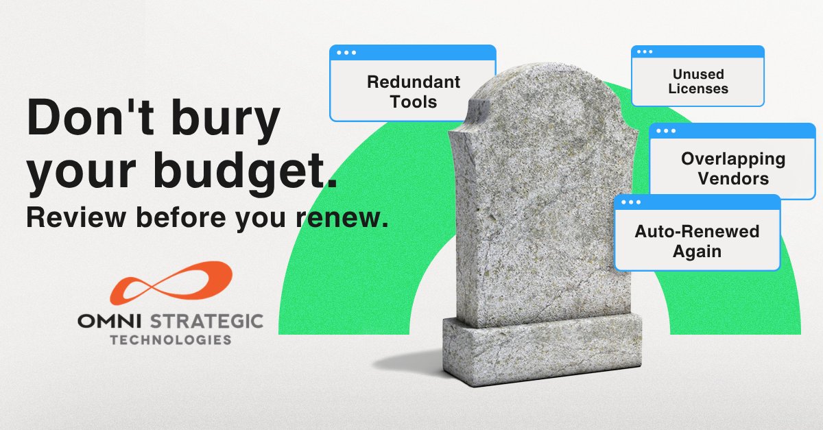 OmniPerforms's tweet image. Renewals are the cost of doing business. Do a review once a year. Decide if that tool is still solving the problem it was purchased to solve. If renewal costs are creeping up, schedule a consultation. tinyurl.com/OST-Contact

omniperforms.com
#SmartSpending #ITStrategy