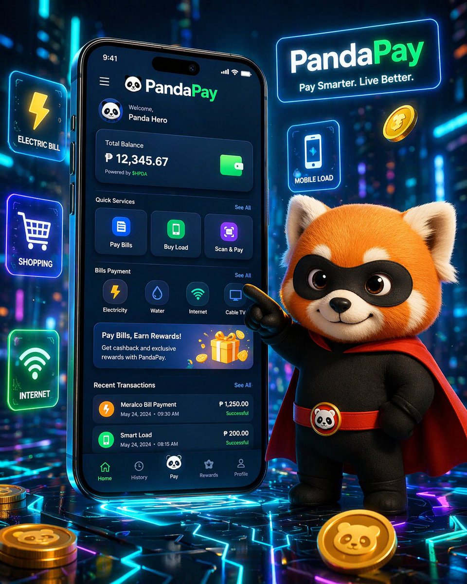 HeropandaSol's tweet photo. You’re EARLY. 🐼🚀
PandaPay + FalconBay = EXPLOSION
Utility is coming. Volume is coming.
$HPDA is loading… 🌕
#HPDA #PandaPay #CryptoGem #Altcoins #Moonshot #FalconBay #CryptoPH #NextBigThing https://t.co/DggS1oKOhg