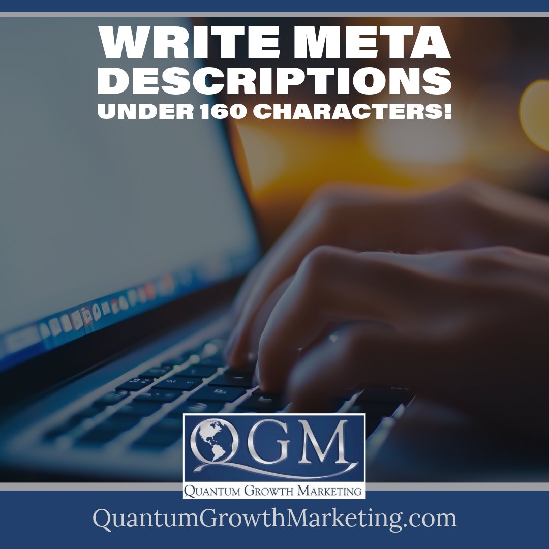 qgmnow's tweet photo. 📝 Write meta descriptions under 160 characters!

The Best SEO Services: https://t.co/FD2SLkPTfu

✍️ Include keywords + a clear benefit to boost clicks.

#MetaDescriptions #ClickTips #SEOWriting #SmallBusiness #MarketingSimple https://t.co/dPm5zz6s1M