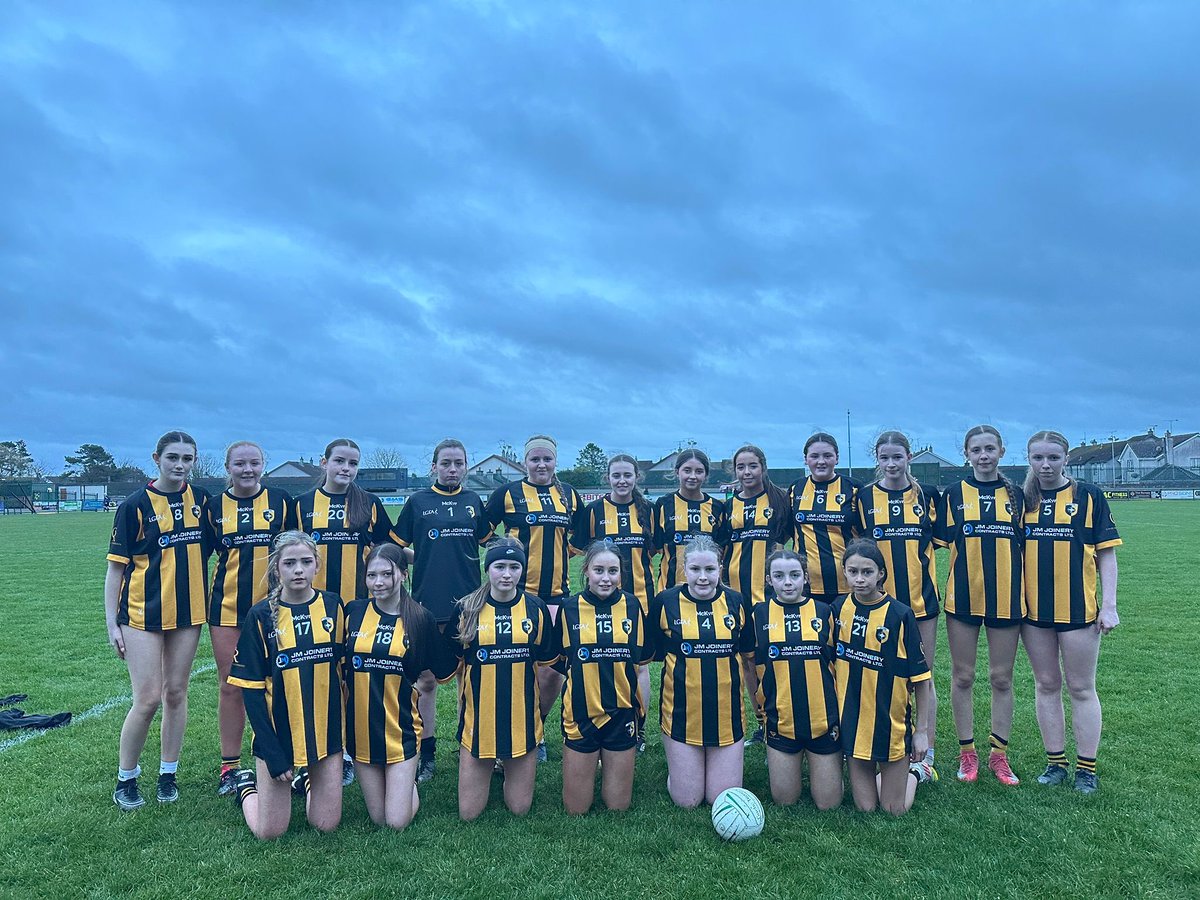 crossrangers's tweet image. ⚫️🟡U16 Girls | Division 3 | Round 2
A brilliant performance from our U16 girls as they secured a strong win over Shamrock Gaels in Round 2 of the league this evening.
Well done to all the players and management for a fantastic team effort 🟡⚫️🟡⚫️
Armagh LGFA
#thefutureisbright