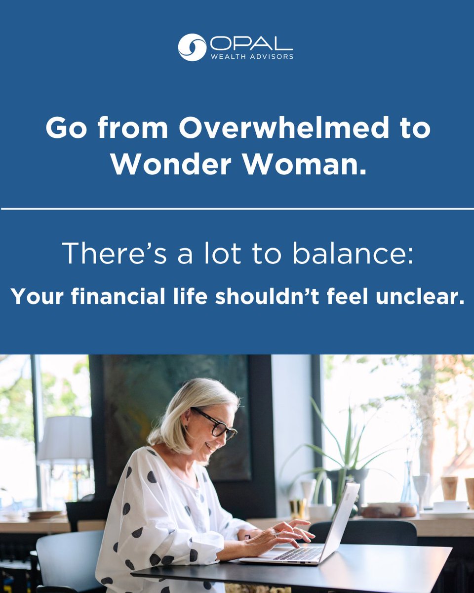 opaladvisors's tweet photo. OpalWomen was created to make financial planning more approachable, practical, and relevant to real life.

Learn more:
https://t.co/Ssn4KgEkeA 

#WomenAndWealth #Finance #FinancialPlanning

Disclosure: https://t.co/4kXqFFUdrR https://t.co/4Ezy0lwZcn