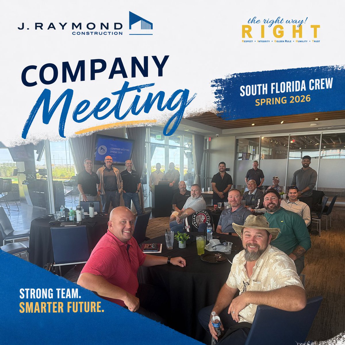 jraycorp's tweet photo. Family culture is at the core of everything we build—and moments like these are what make it real.
Our South Florida team came together at Topgolf for our company meeting, strengthening relationships, sharing laughs, and continuing to build something bigger than the jobsite. https://t.co/daKJE5OGeu