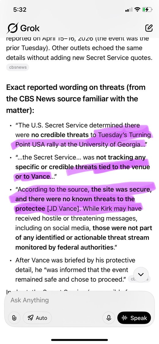 Unnamed source and the statements were pertaining to the event and JD. No duh! Tpusa already told <a href="/MaryMargOlohan/">Mary Margaret Olohan</a>  that it was the traveling that they were worried about. CBS pulling MM circa 2016 Trump tactics