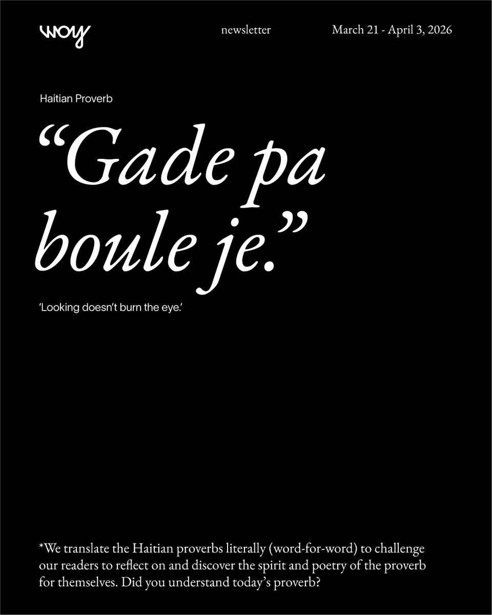 Woy Magazine tweet media