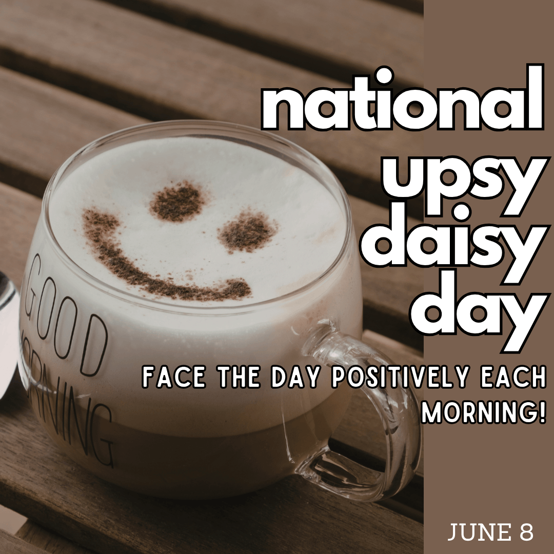 CelebrateNDC's tweet photo. Tomorrow, June 8: All the good vibes! π
#NationalDayCalendar #CelebrateEveryDay #CelebrationNation https://t.co/QTXAQBMLJw