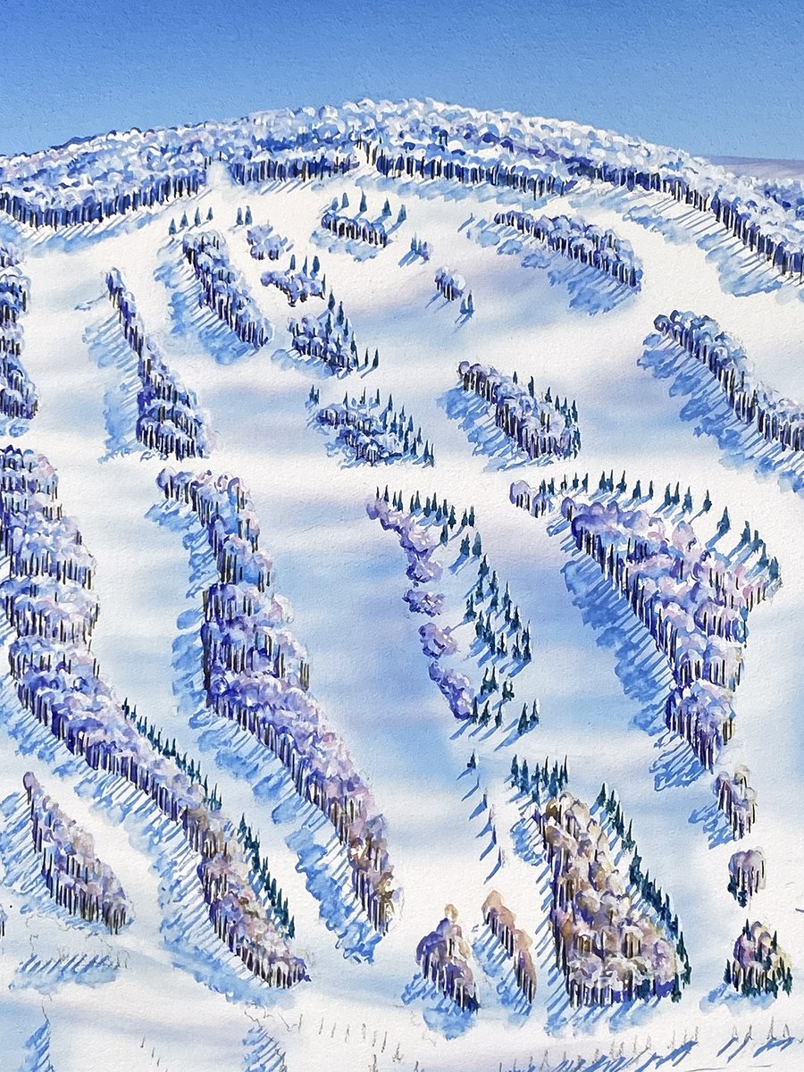 RadSmithSki's tweet photo. It’s all in the details…which encompass thousands and thousands of trees and layer upon layer of forest.

#Skiing #MontageMtn #SKITHEEAST https://t.co/ABSRFg4pyv