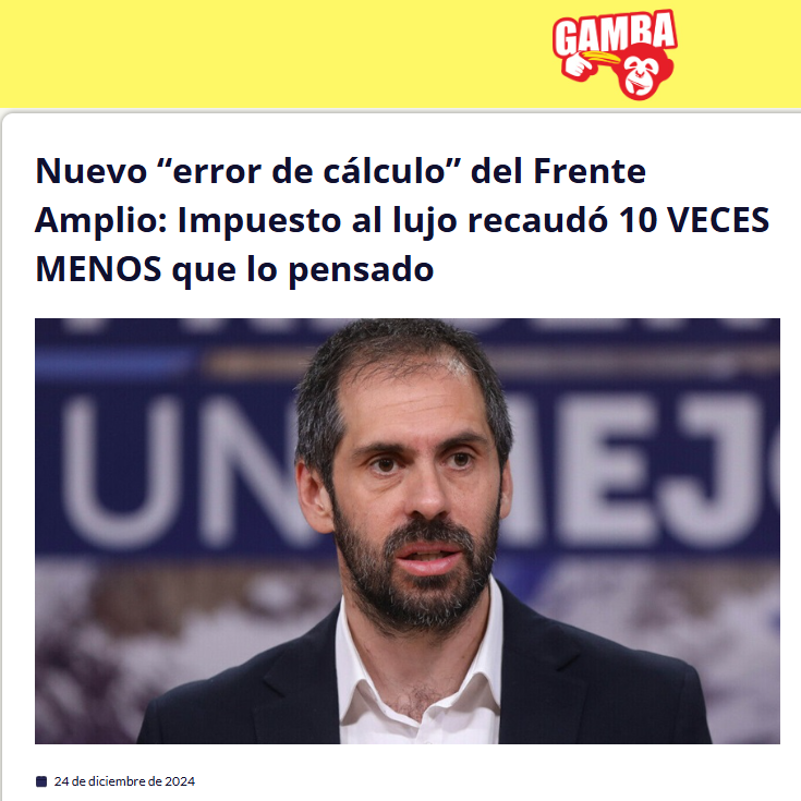Zurdo promedio: “¿Pero cómo se les ocurre bajar impuestos? Esa no es la solución, porque beneficia a los más ricos. Hay que subirlos.”

¿Recuerdan cuando el Frente Amplio y el Partido Comunista subieron el impuesto al lujo?

#CadenaNacional #KastChileEstáContigo Bachelet