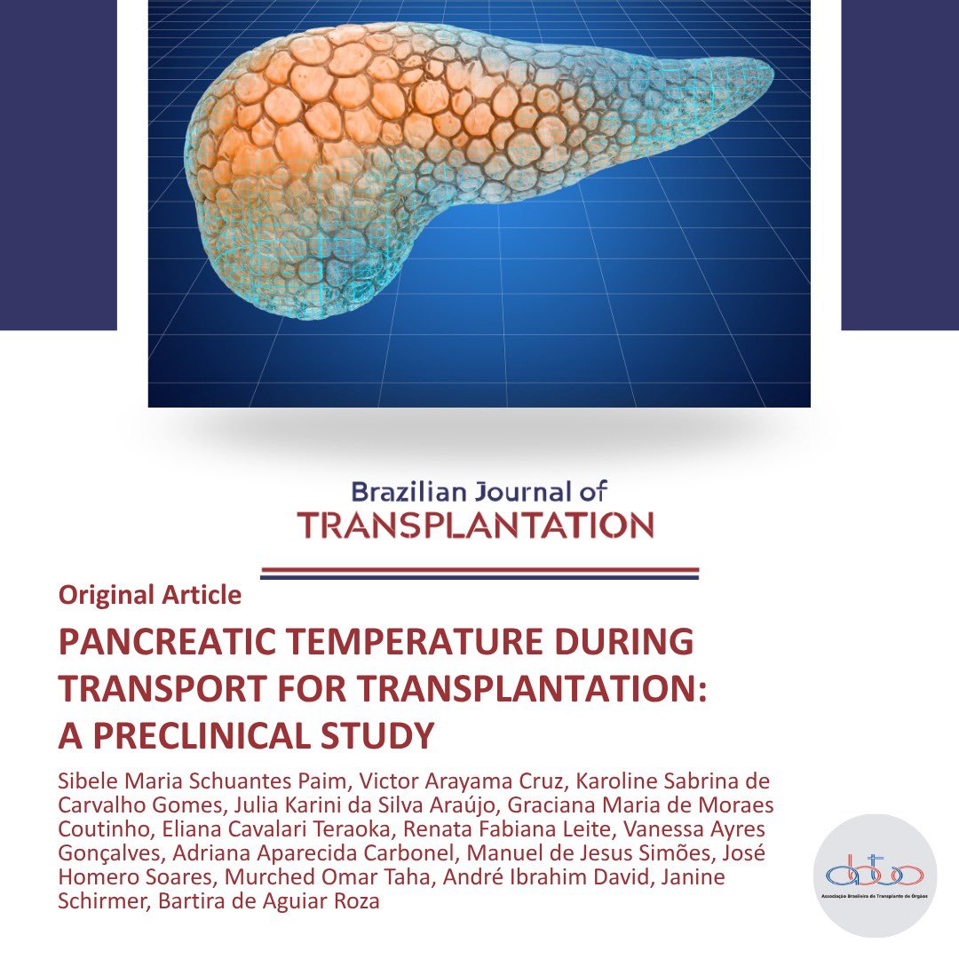Brazilian Journal of Transplantation tweet media