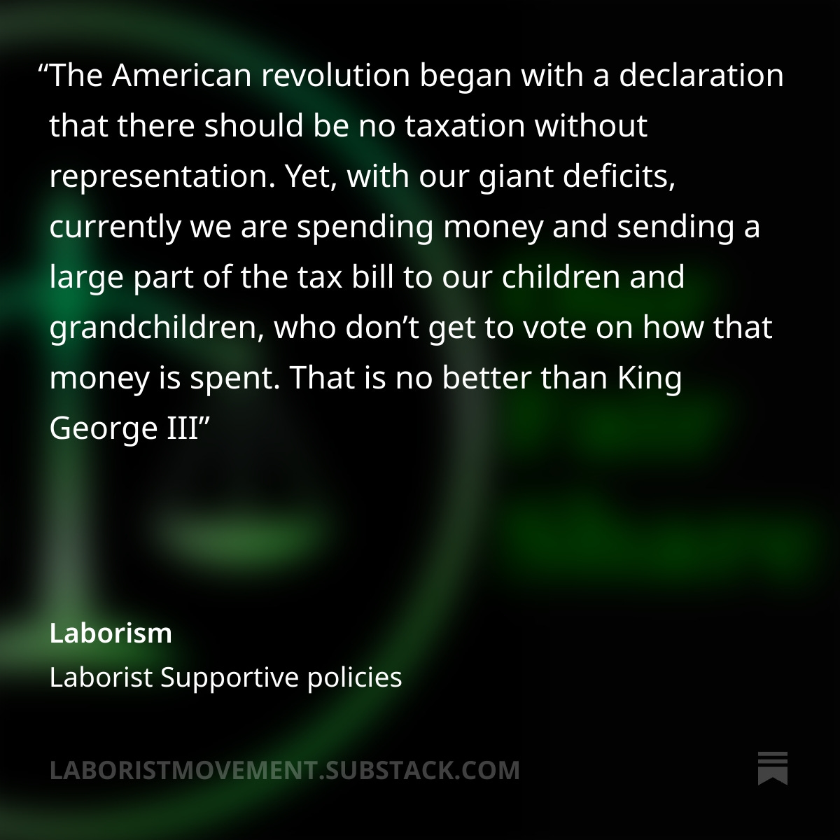 Against the unearned increment tweet media