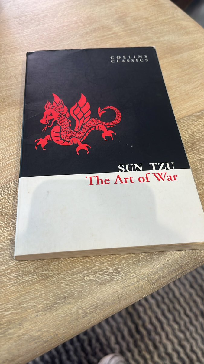 Re-reading the Art of War by Sun Tzu

great quote: 

“If you know yourself and your enemy then you can always win, if you know only yourself then you may win or lose, if you know neither yourself nor your enemy then you will most likely lose”