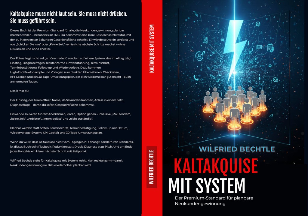 BechtleWilfried's tweet image. Es geht nicht darum, mehr Druck aufzubauen. Es geht darum, Gesprächsstruktur zu geben und Vertrauen zu erzeugen.

Read more 👉 lttr.ai/AqM2B

#Kaltakquise #SalesSuccess #LeadGeneration