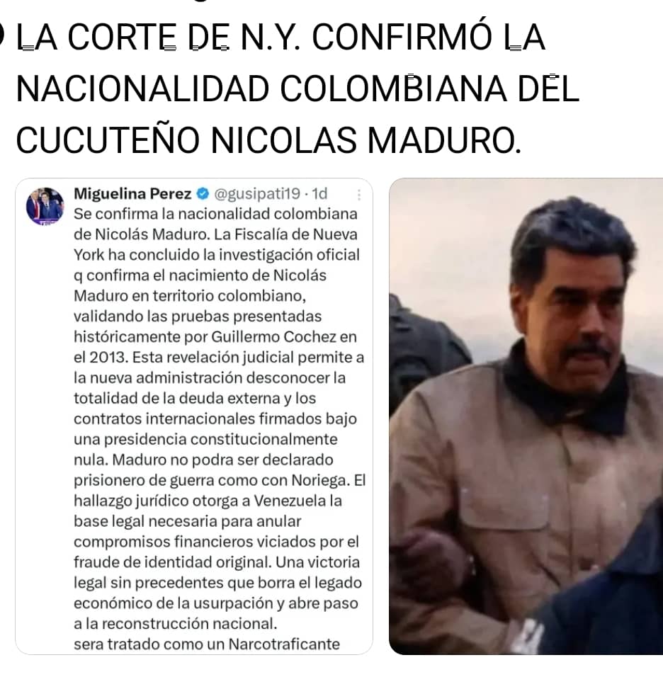 yohn46's tweet photo. 👁️‍🗨️J👁️‍🗨️
📛CULPA; DE TODOS LOS #VZLANOS QUE NI DAN RT NI EXIGEN💥La Solución;que está en La *CONSTITUCIÓN*: #ART4CRBV+#ART227CRBV=#ART25CRBV💥 Sólo por PROTEGER a ESTE #TIMADOR https://t.co/rAnbhUJGxU https://t.co/LFctlNFXMA
📛https://t.co/QGcEVH5Xne…😈https://t.co/OG0mEFgDQS https://t.co/6xhghMbBLh
