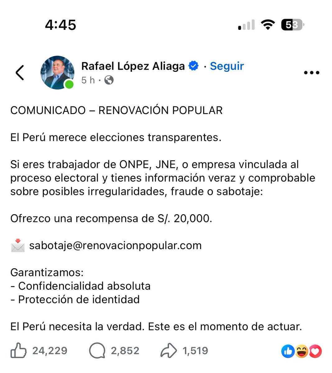 sajorylatan's tweet image. OJO👇🏻 #EleccionesPerú2026 #peru
