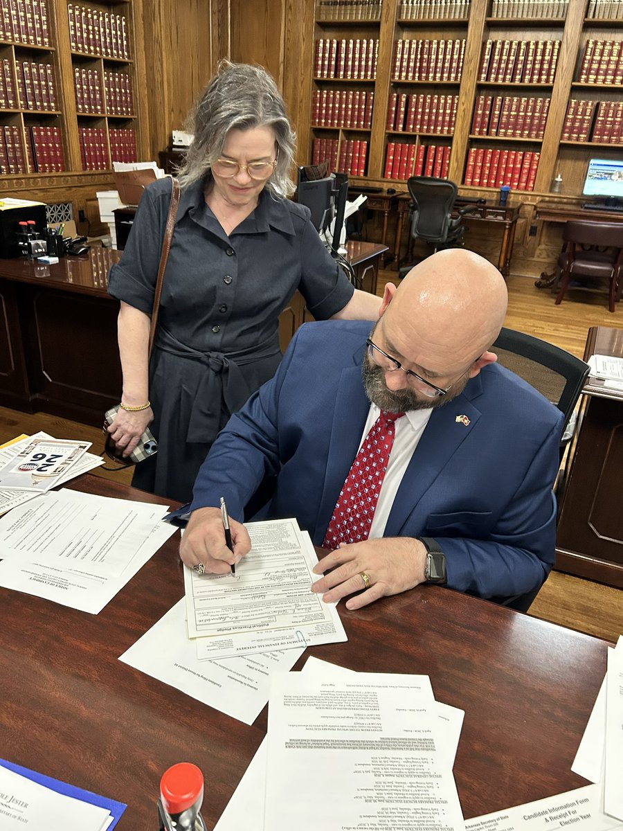 It’s official. My dad, Bill Teeter, is on the ballot for the State House District 44 special election.

I’m proud of him and the decades he’s spent serving the people of Pope County. I’m excited for what’s ahead. Sweeter with Teeter!