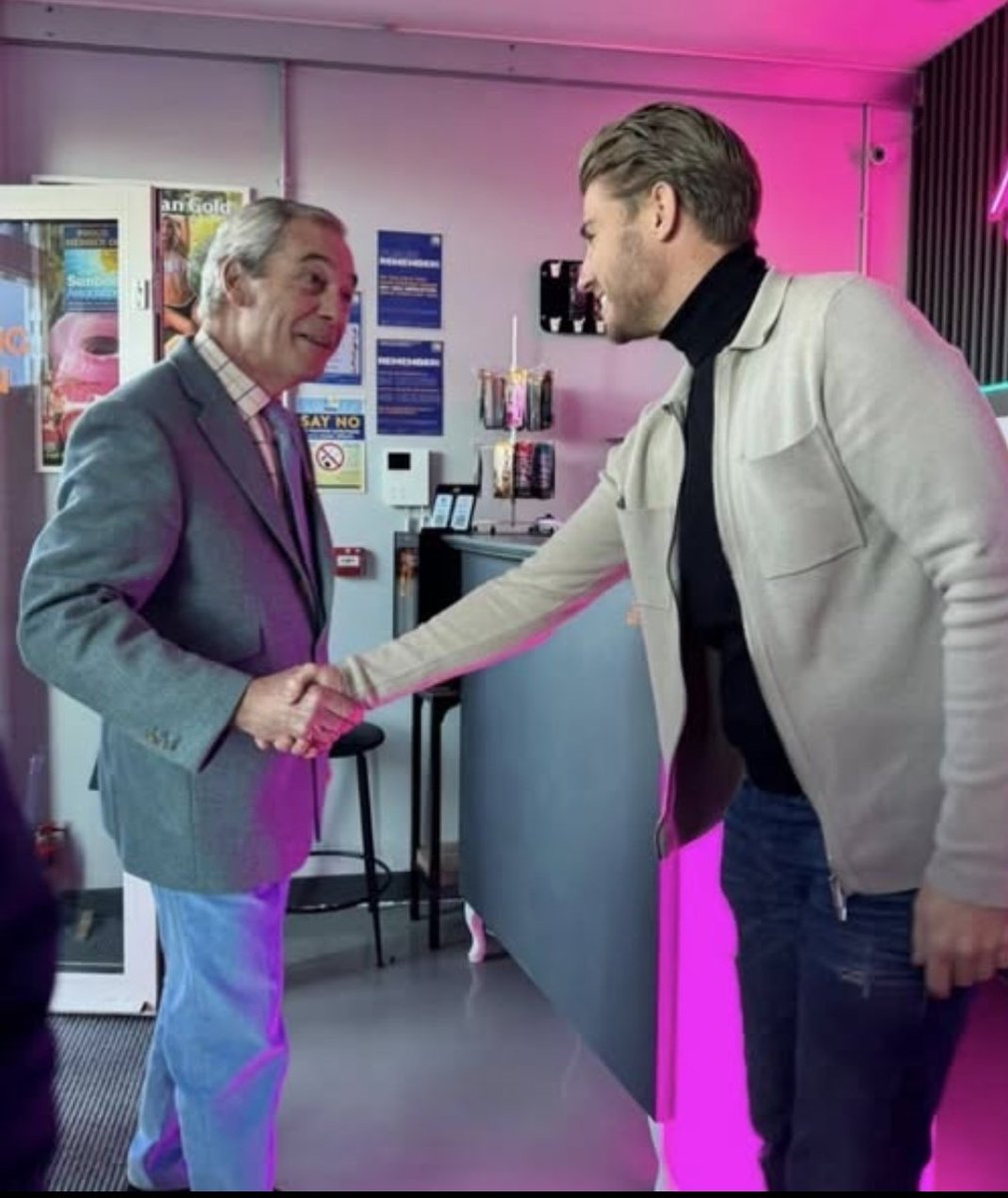 Parody Nigel Farage tweet media