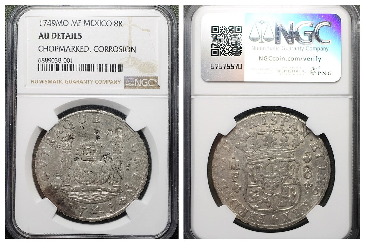 Jesracamarillo's tweet photo. 8 Reales Columnaria. https://t.co/r5TeaCRFh2