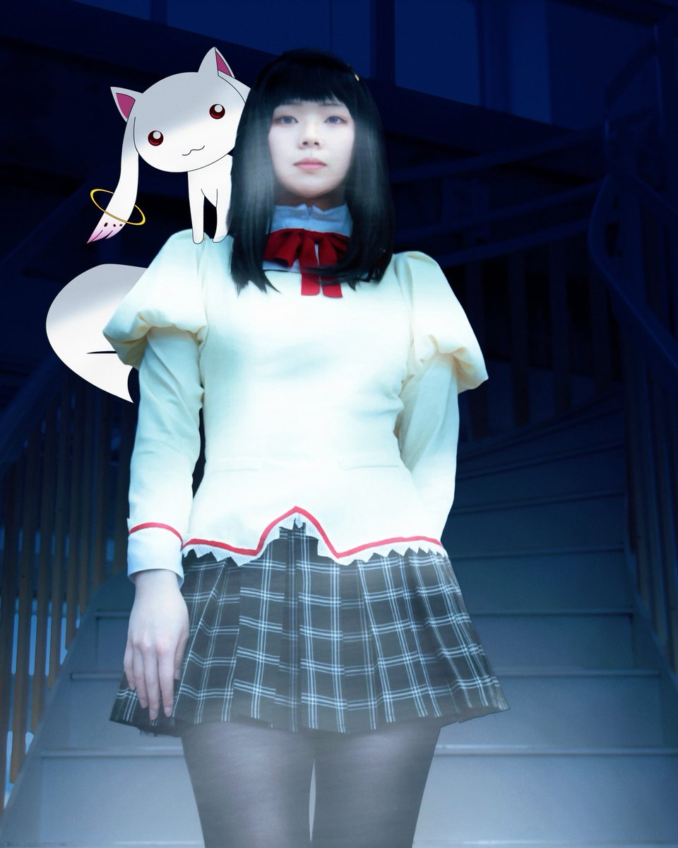 haku24_x's tweet photo. ※Cosplay
まどマギ　暁美ほむら

📸＋✍️ @dasyu1979 様 https://t.co/YV8wV0n1Yy