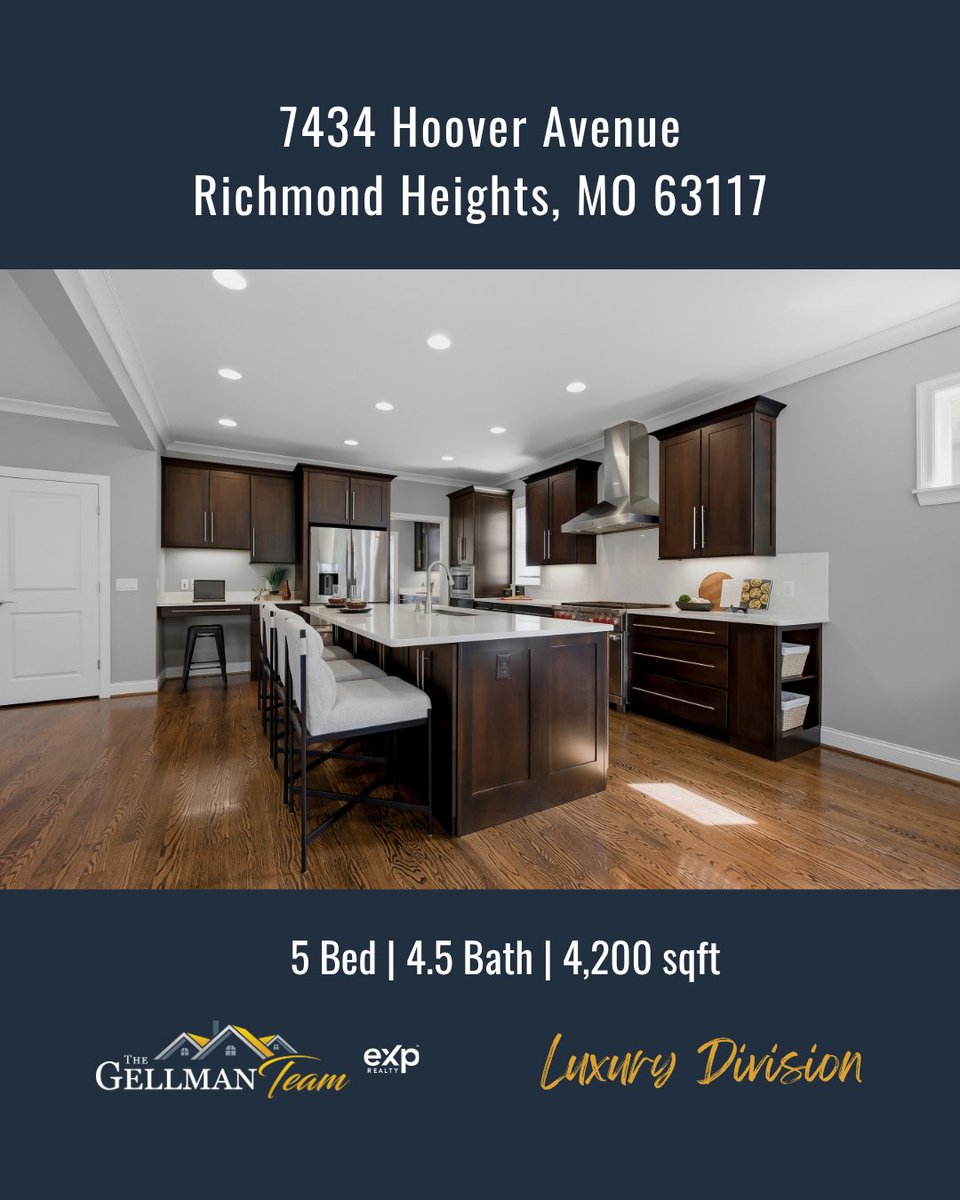 TheGellmanTeam's tweet image. Just Listed! 7434 Hoover Ave, Richmond Heights 63117
7434Hoover.com

For 24 hour information, call 314.627.0866 code 7439

Get Instant Home Value: TGTvalue.com
Search all Homes: TheGellmanTeam.com

#thegellmanteam #RichmondHeights #justlisted #homeforsale