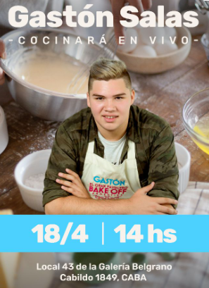 rinconbonvivant's tweet image. Segunda demostración en Stampi: El ganador de Bake Off Gastón Salas hará una torta con los colores de la Selección en homenaje a la Scaloneta como preparación para el Mundial: Será el sábado 18 a partir de las 13:30 en el local 43 de Galería Belgrano (Cabildo 1849). #pastelería