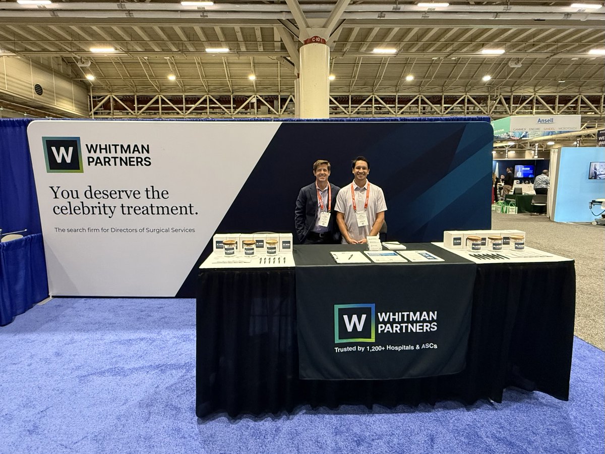 WhitmanPartners's tweet photo. That’s a wrap from #AORN! Thank you to all the perioperative leaders who made this week unforgettable. https://t.co/PSprz6tNg1