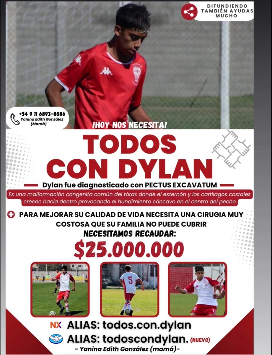 ManicomioQuema's tweet photo. Una vez más pedimos de @ManicomioQuema a todo el mundo #Huracan si podemos darle una mano a #Dylan , un quemero de alma que nos necesita a todos !
También agradecemos difusión con RT Y likes ... https://t.co/o2aneR8jTT