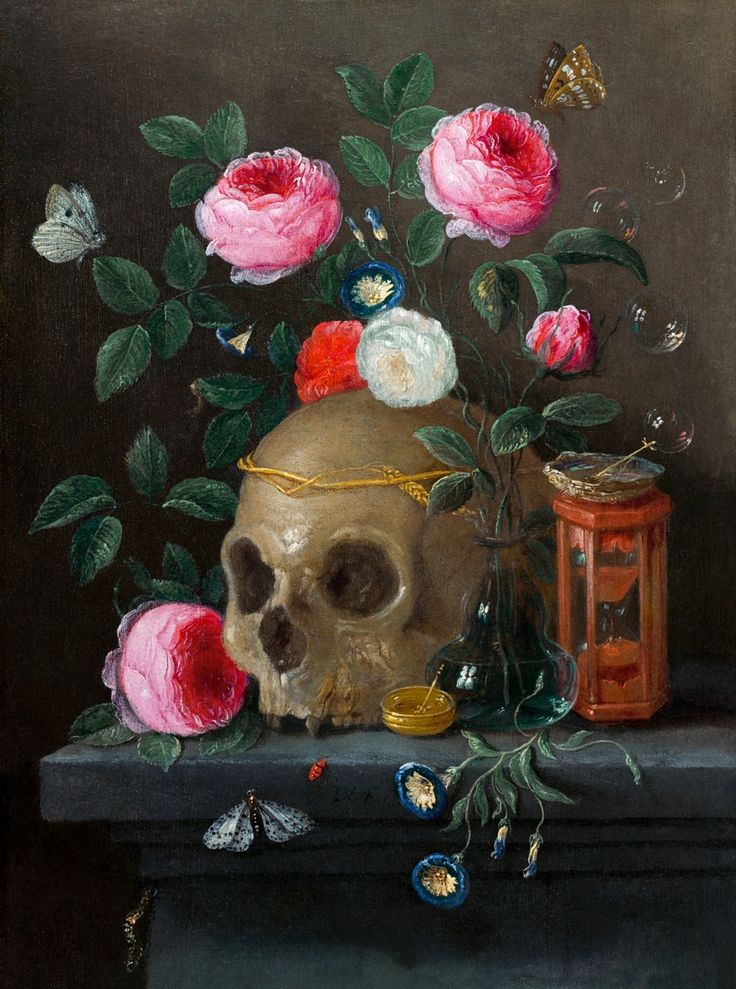 BunnieKat1962's tweet image. #Skull 
#Flowers