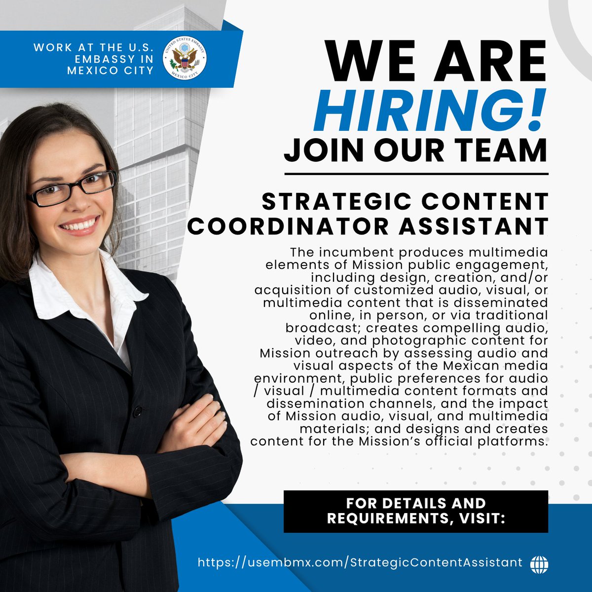 Embajada de EE.UU. en México tweet media
