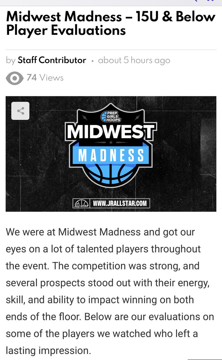 AvaMcCarthy05's tweet photo. Thank you @JrAllStarBB @JrAllStarWI!

@WiFlightElite @Coach_Pat2292 @BlueprintPlayer @OldAbeNation https://t.co/LSFoZvw4Cg