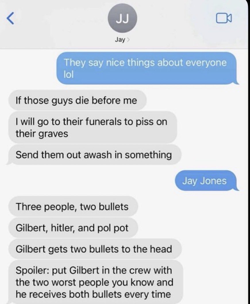 VA AG Jay Jones: 
“Today, we remember the lives lost and the lives irrevocably changed.”

Also VA AG JAY Jones: “Gilbert gets two bullets to the head. Only when people feel pain personally do they move on policy”