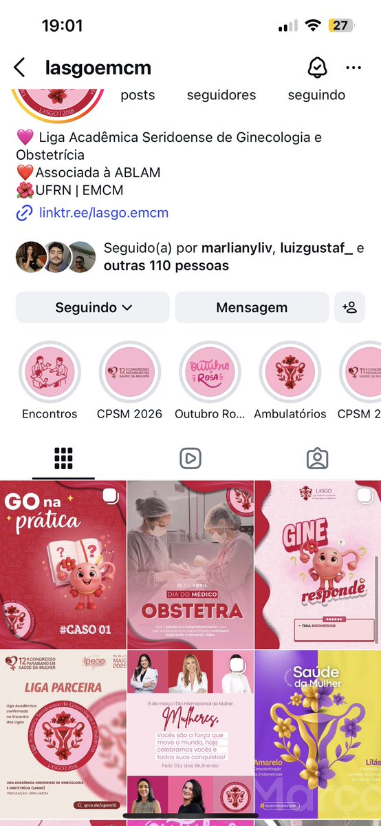 Tipo assim olha esse feed se n é o mais lindo