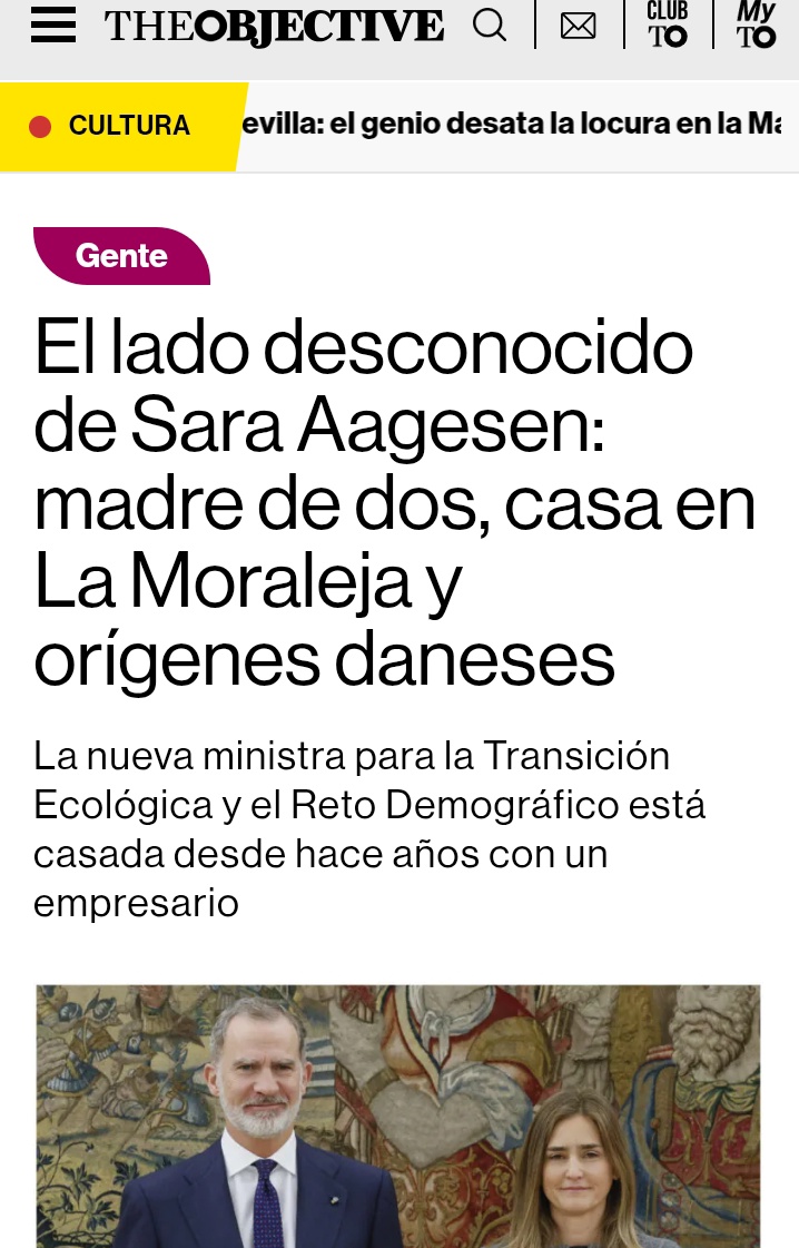 Hombre, lo entiendo, la familia de Sara Apaguensén siempre ha sido vulnerable desde sus orígenes en la Cañada Real... Ah no, espera...