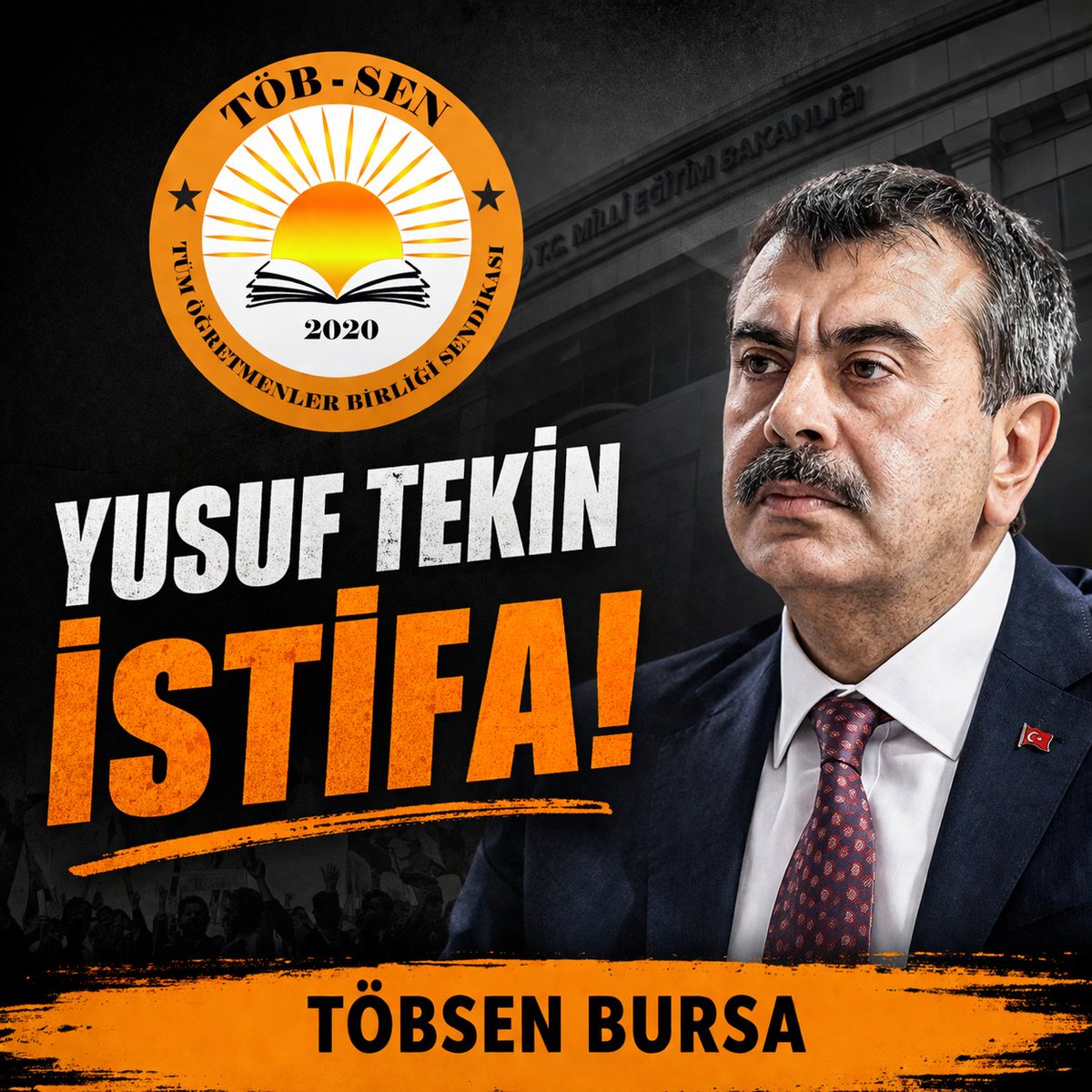 #yusuftekini̇stifa