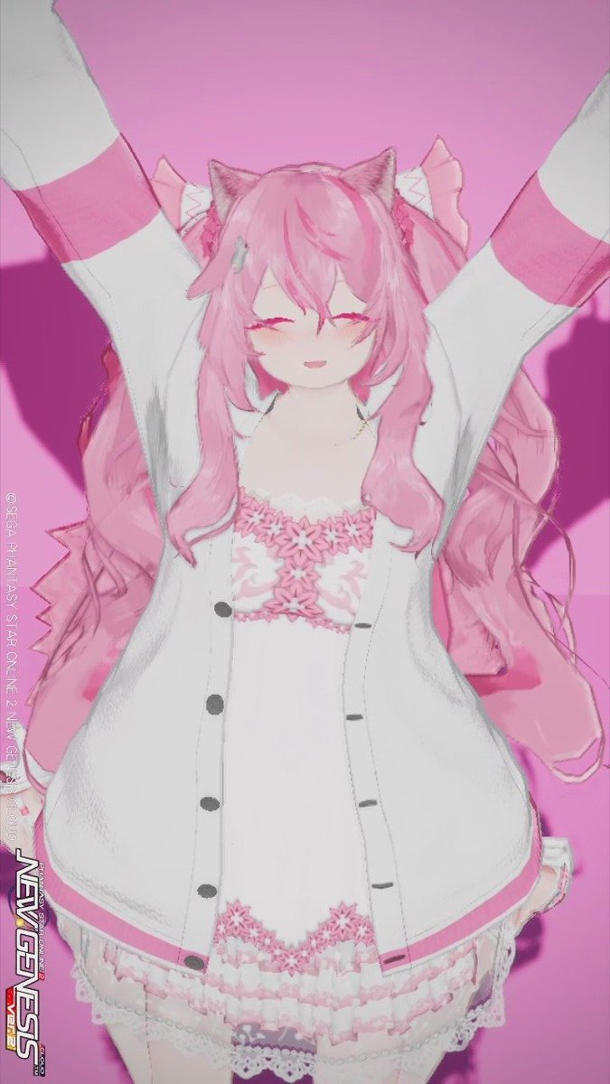 #メンテの日じゃないけどssを貼る
#PSO2NGS_SS
おはもふらいで〜！
今日頑張ったらあしたはおやすみっ！