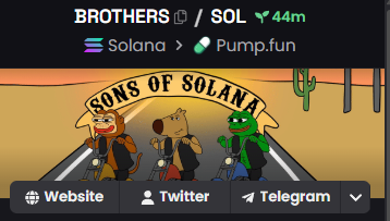 Sons Of Solana $BROTHERS tweet media