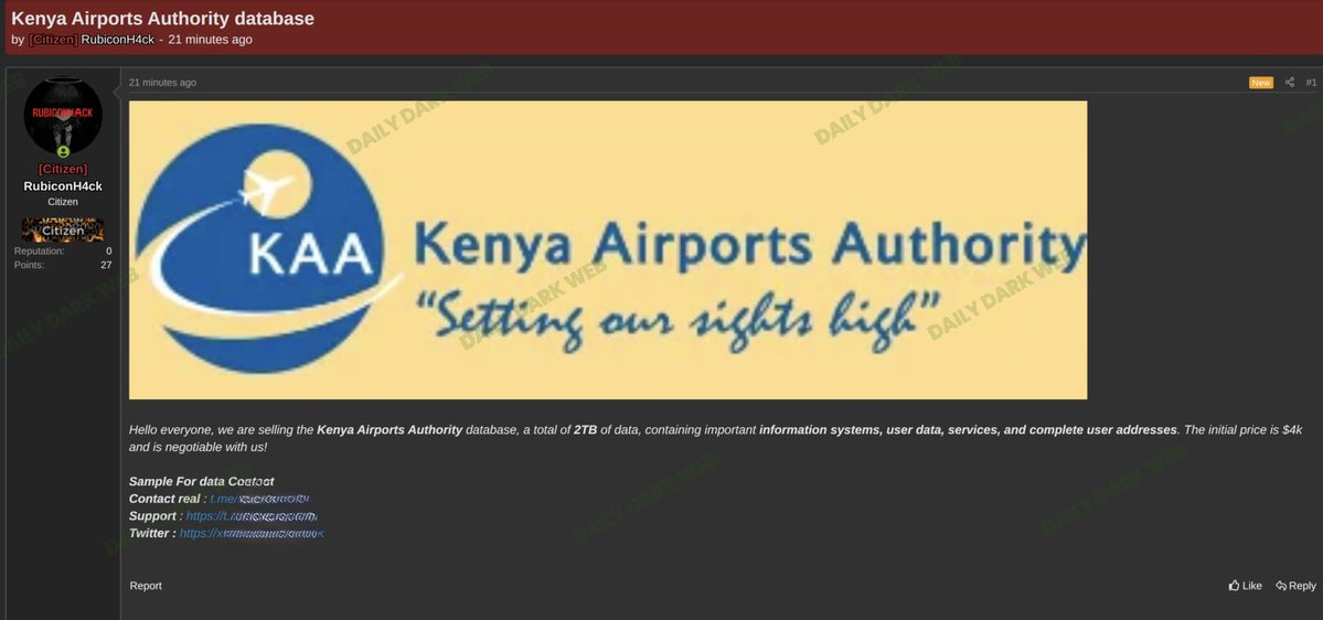 Dark Web Intelligence tweet media