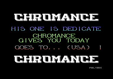 CracktroBot's tweet image. Tyran (1996) - #Amiga
Gary Lineker's Hot Shot (1989) - Crack: Pulsar - #Commodore64
Ignoramus Jones (1995) - Crack: Chromance (CHR) - #Commodore64
Heavy Metal Deluxe! v1.5 (2002) - Crack: Excess - #Commodore64
