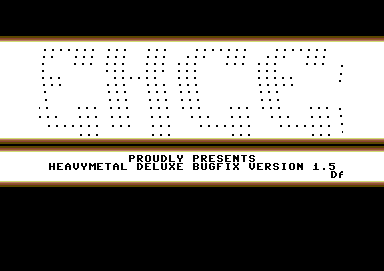 CracktroBot's tweet image. Tyran (1996) - #Amiga
Gary Lineker's Hot Shot (1989) - Crack: Pulsar - #Commodore64
Ignoramus Jones (1995) - Crack: Chromance (CHR) - #Commodore64
Heavy Metal Deluxe! v1.5 (2002) - Crack: Excess - #Commodore64