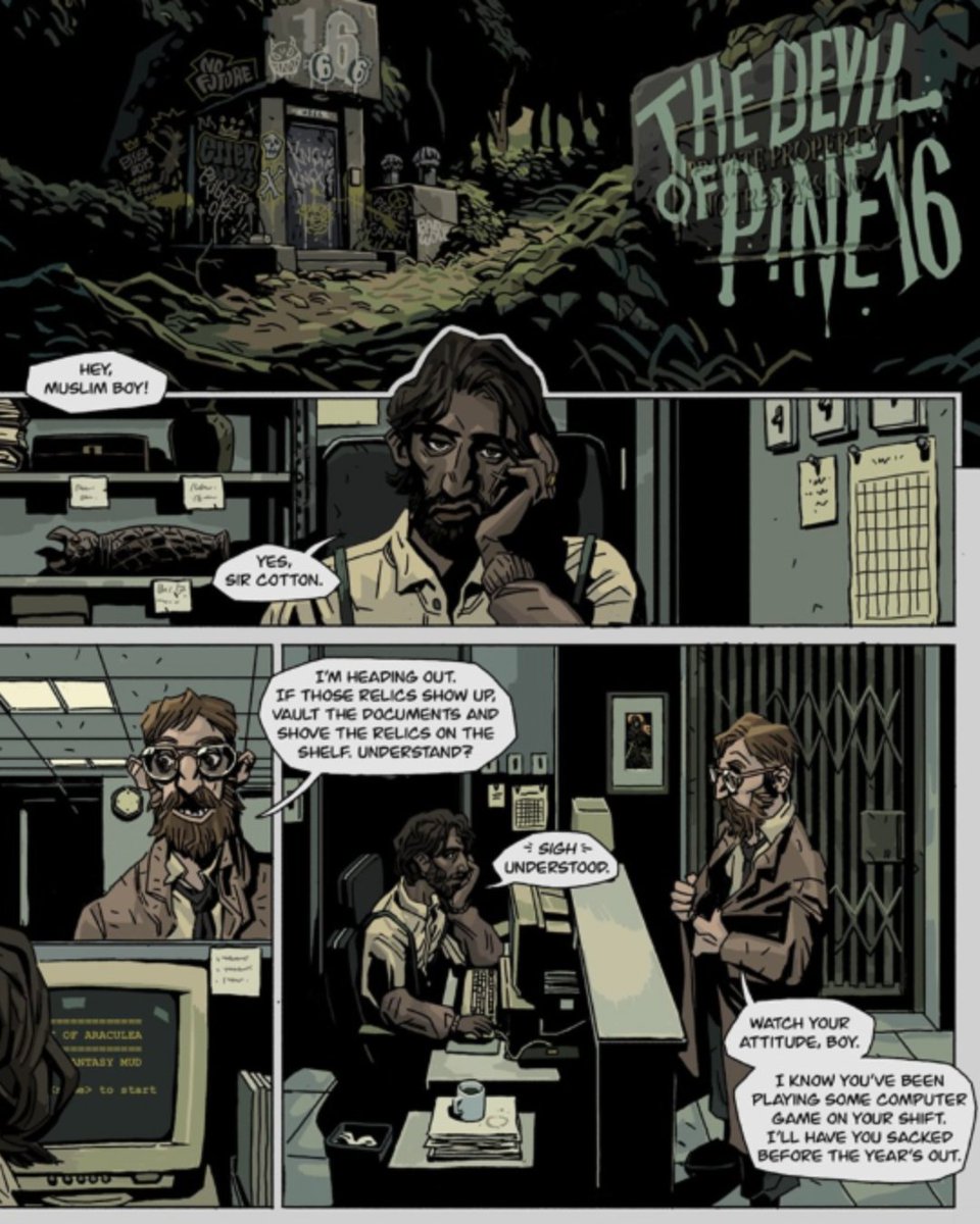 TapasCommunity's tweet image. A hidden archive.🔍 A dense forest.🌳 London, late 1990s. Something in Pine 16 was never meant to be found.👀

Read The Devil of Pine 16 by @tuumenn now on the Tapas app!📲✨
 
#tapascommunity #webcomic #thrillercomics