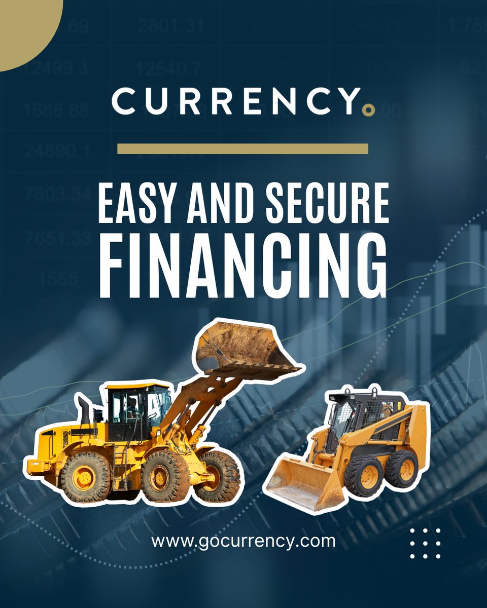 machinerytrader's tweet image. Get the equipment you need with fast, flexible financing from Currency 🌟

💰 Competitive rates
📉 Little to no down payment
🏗️ Financing up to $500,000
⏱ Flexible terms up to 72 months

Apply Now! ➡️ ow.ly/qq6C50YKCk0

#CurrencyFinance #HeavyEquipment #EquipmentFinancing