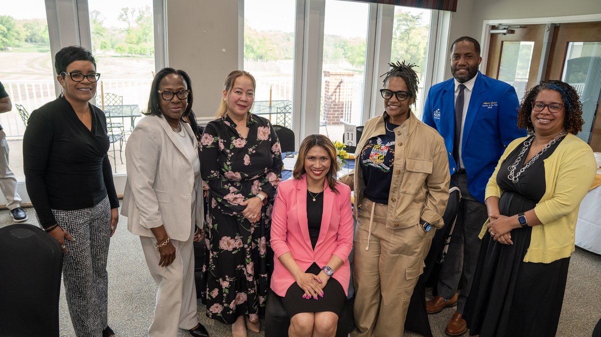 pgcps's tweet photo. NEWS — Congrats to Clara Allsup, 2026–2027 PGCPS Teacher of the Year! Also celebrating finalists 🏆Rebekah Benson-Flannery &amp; 🏆Dr. Julita Lizardo. https://t.co/NpZ67gnu3h
