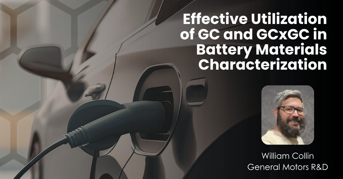 LECOCorp's tweet image. On 27 May, join us as we host William Collin from General Motors R&amp;amp;D for an exploration of the effective utilization of GC and GCxGC in battery materials characterization.

🔗 Register: ow.ly/pcjg50YKz0s 

 #GCxGC #BatteryMaterials #AnalyticalChemistry #ElectricVehicles