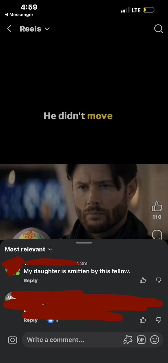 why is my dad calling me out on facebook