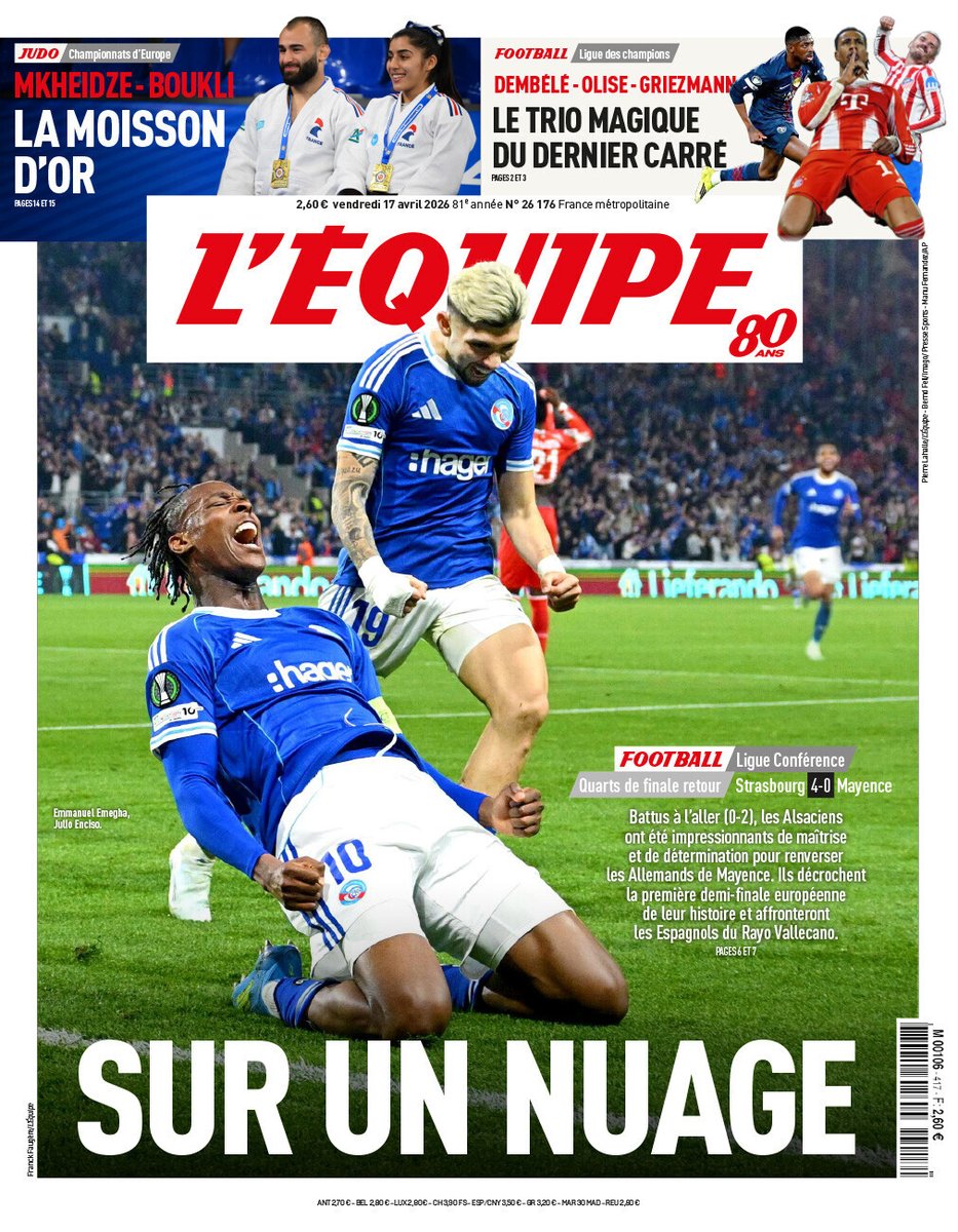 L'Équipe tweet media