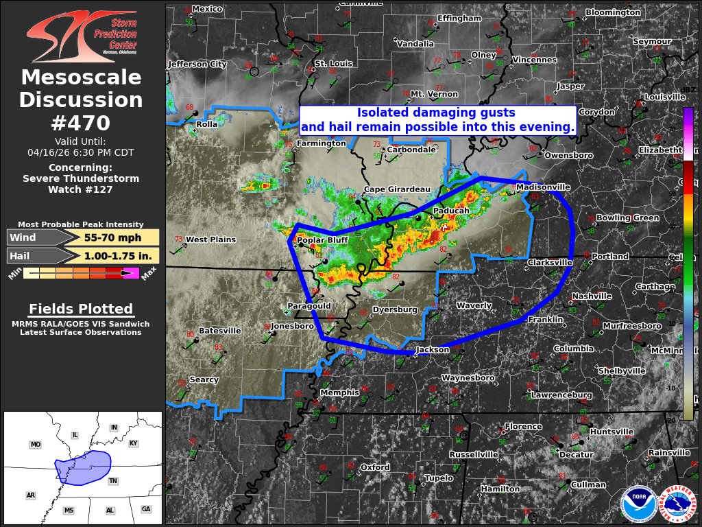 NWS Storm Prediction Center tweet media