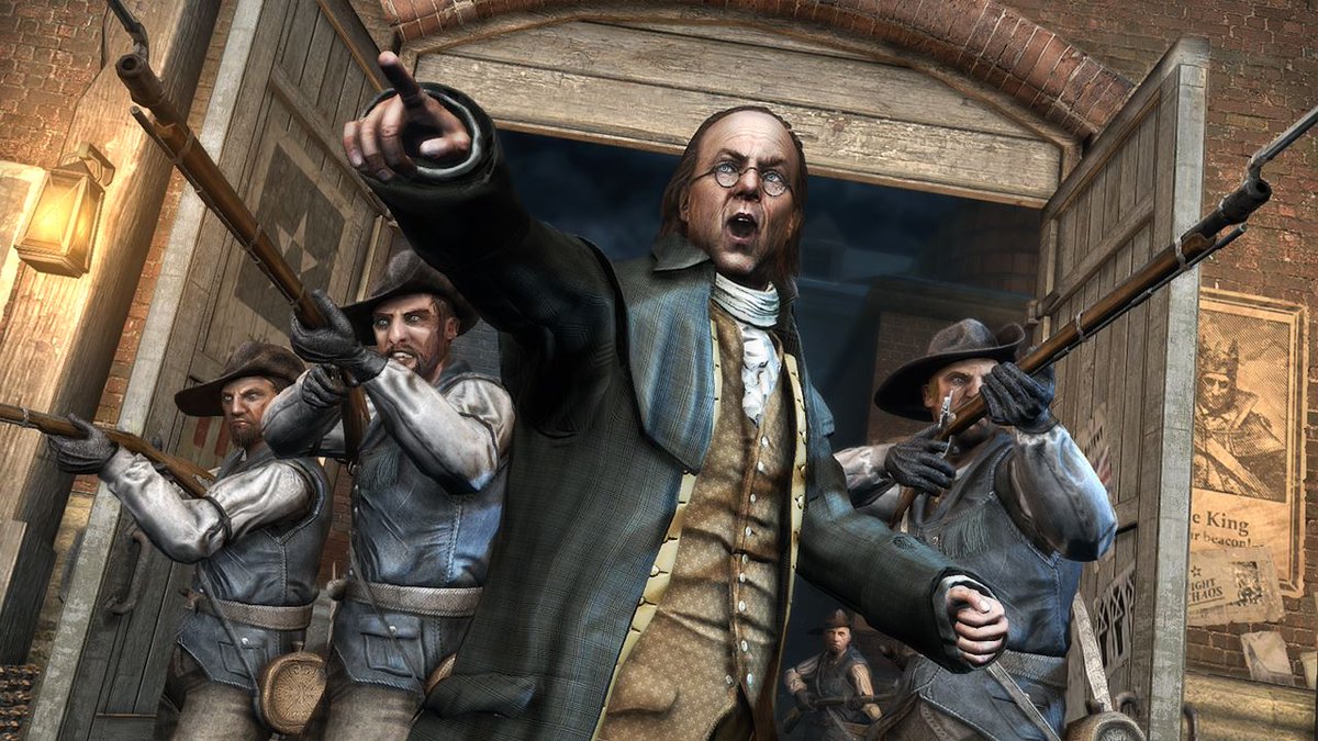 Gremio_Sombras's tweet photo. Hoy, 17 de abril de 1790, murió Benjamin Franklin. Fue uno de los padres fundadores de los Estados Unidos.
#Ubisoft #AssassinsCreed #AC3 #ACRogue https://t.co/U5MxlGsx1E