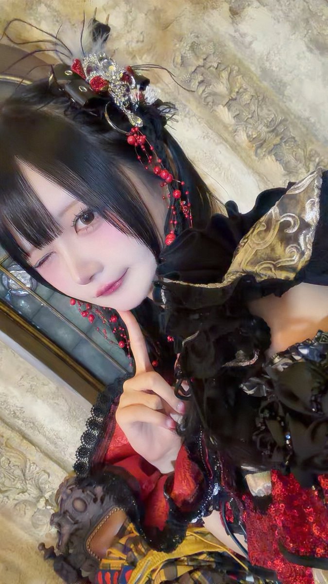 ojo_madoromi's tweet photo. 今日もがんばってこ　〜　🩸🩸 https://t.co/uaUC9c2hh6